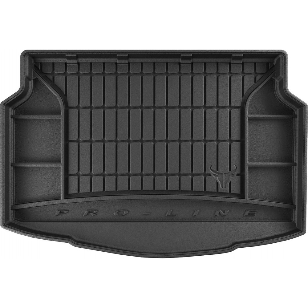 Гумовий килимок в багажник для Toyota Yaris (mkIV) 2020→ (нижний уровень) (Frogum Proline Premium)