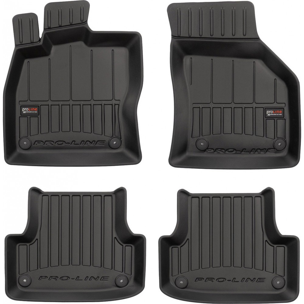 Гумові килимки в салон Audi A3/S3/RS3 (mkIII) 2012-2020 (Frogum Proline Premium)