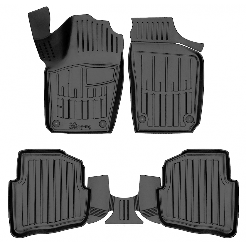 3D килимки для SEAT Cordoba (6L) (2002-2008)  з бортиками 30 мм (Stingray)