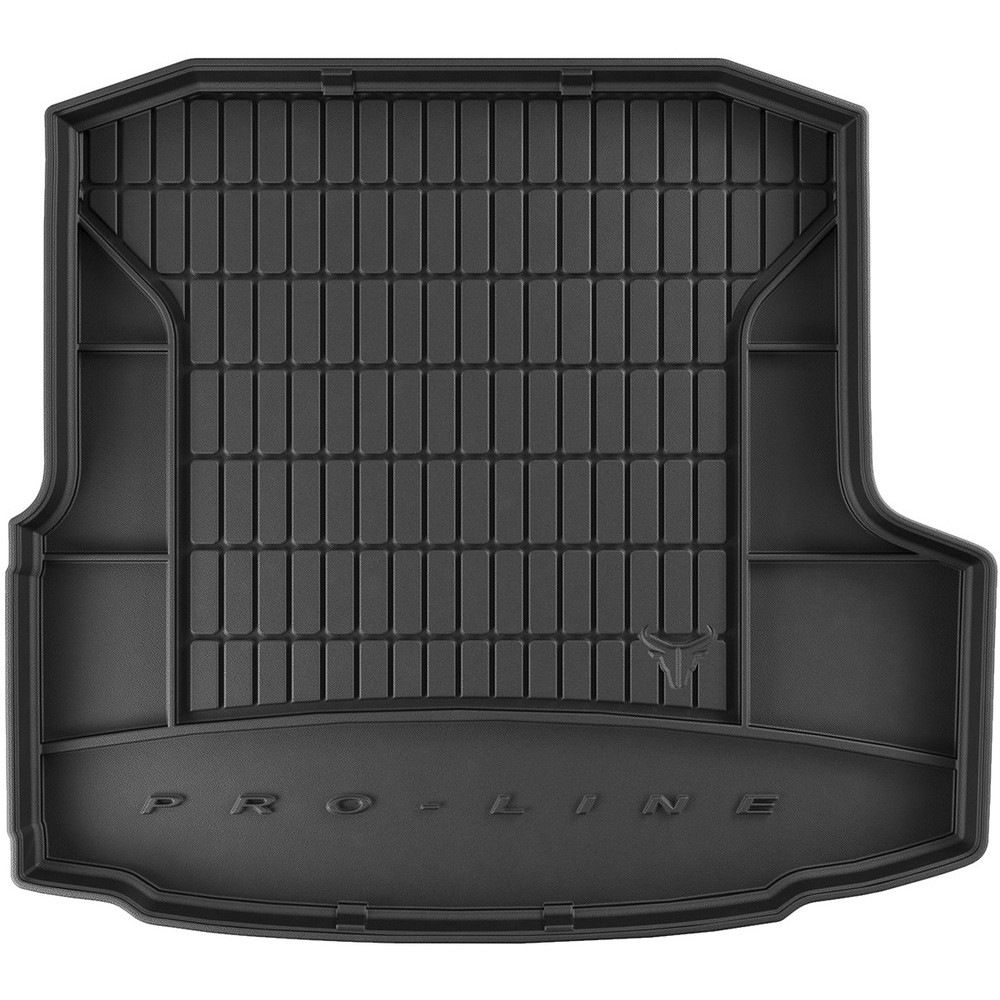 Гумовий килимок в багажник для Skoda Octavia (mkII) 2004-2013 (лифтбек)(без двухуровневого пола) (Frogum Proline Premium)