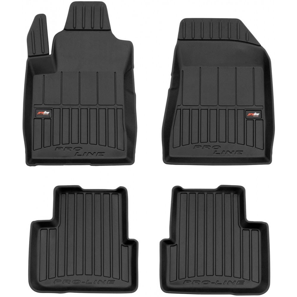 Гумові килимки в салон Fiat Bravo (mkII) 2007-2014; Lancia Delta (mkIII) 2008-2014 (Frogum Proline Premium)