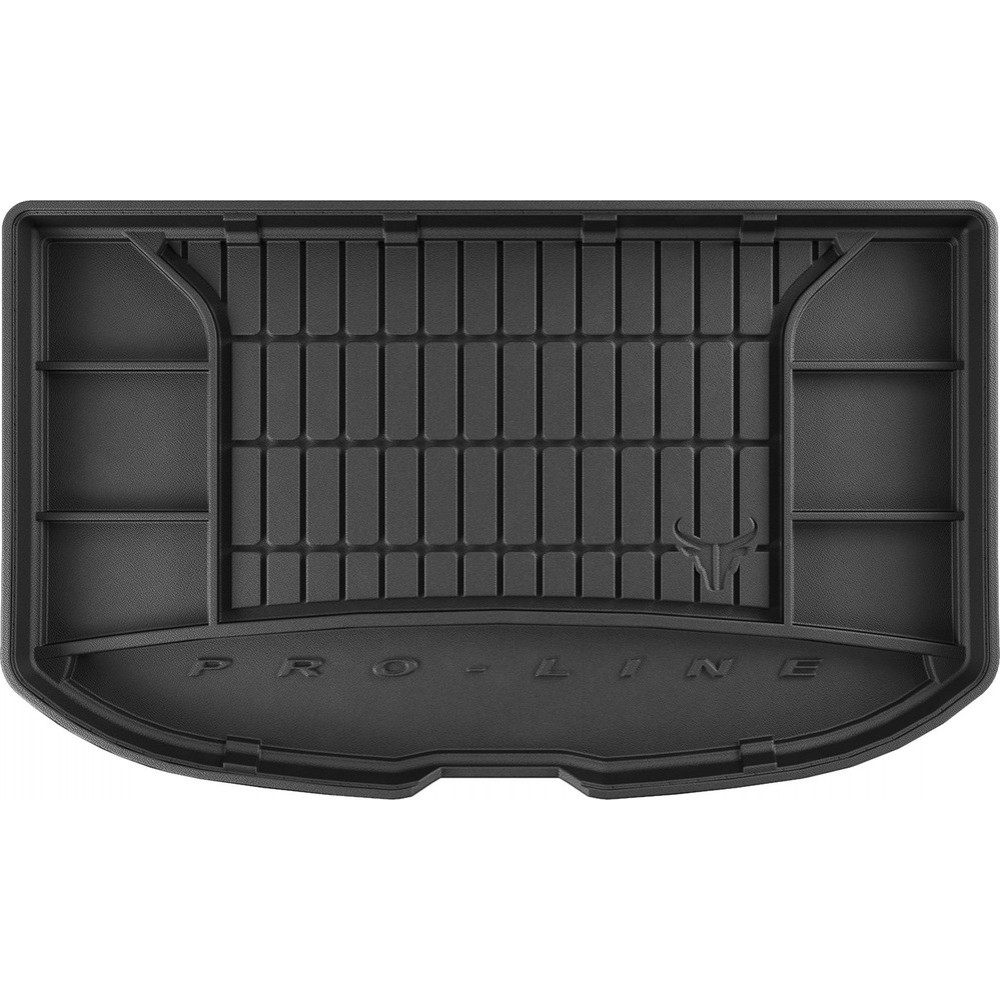 Гумовий килимок в багажник Kia Soul (mkII) 2013-2019 (верхний уровень) (Frogum Proline Premium)
