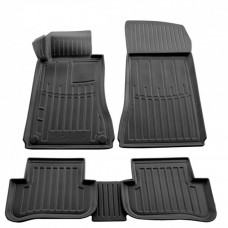 3D килимки Mercedes Benz W203 C (2001-2007) з бортиками 30 мм (Stingray)