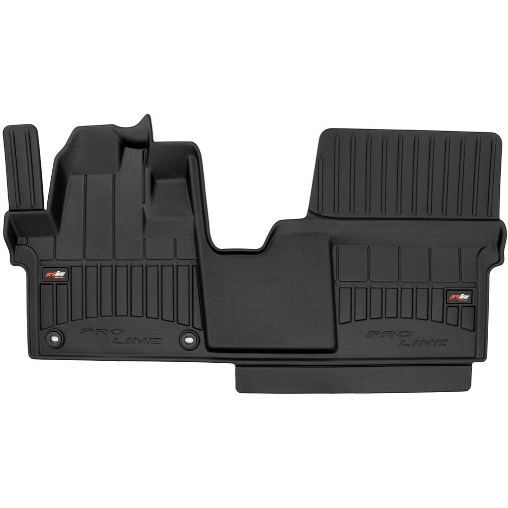 Гумові килимки в салон Citroen Jumpy (mkIII) / SpaceTourer (mkI); Peugeot Expert (mkIII) / Traveller (mkI); Toyota ProAce (mkII) 2016→ (1 ряд) (Frogum Proline Premium)