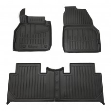3D килимки Renault Scenic 2 2002-2009 з бортиками 30 мм (Stingray)