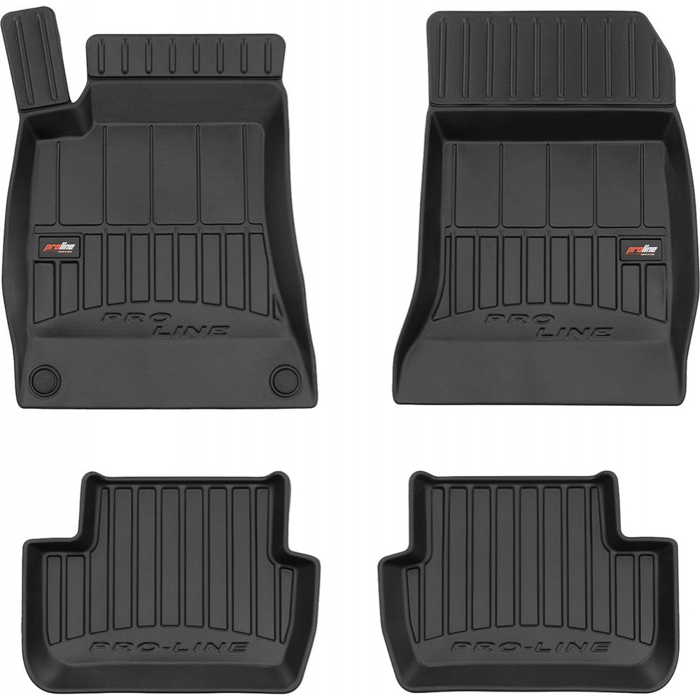 Гумові килимки в салон Mercedes-Benz A-Class (W176) / B-Class (W246) / CLA-Class (C117; X117) / GLA-Class (X156) 2011-2020 (Frogum Proline Premium)