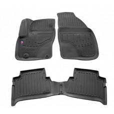 3D килимки Ford C-Max (2003-2010) з бортиками 30 мм (Stingray)