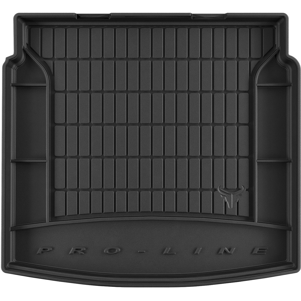 Гумовий килимок в багажник Volkswagen Tiguan (mkII) 2016-2024 (Allspace)(нижний уровень) (Frogum Proline Premium)