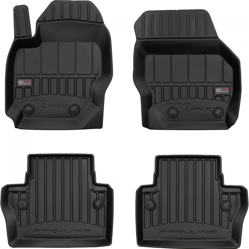 Гумові коврики в салон для Volvo V70 (mkIII) 2007-2016 / XC70 (mkIII) 2007-2016 (Frogum Proline Premium)