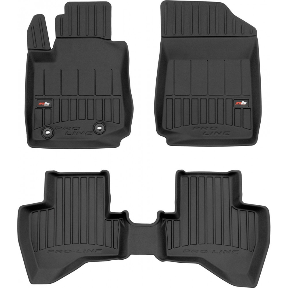 Гумові коврики в салон для Toyota Aygo (mkII) 2014-2022 (Frogum Proline Premium)