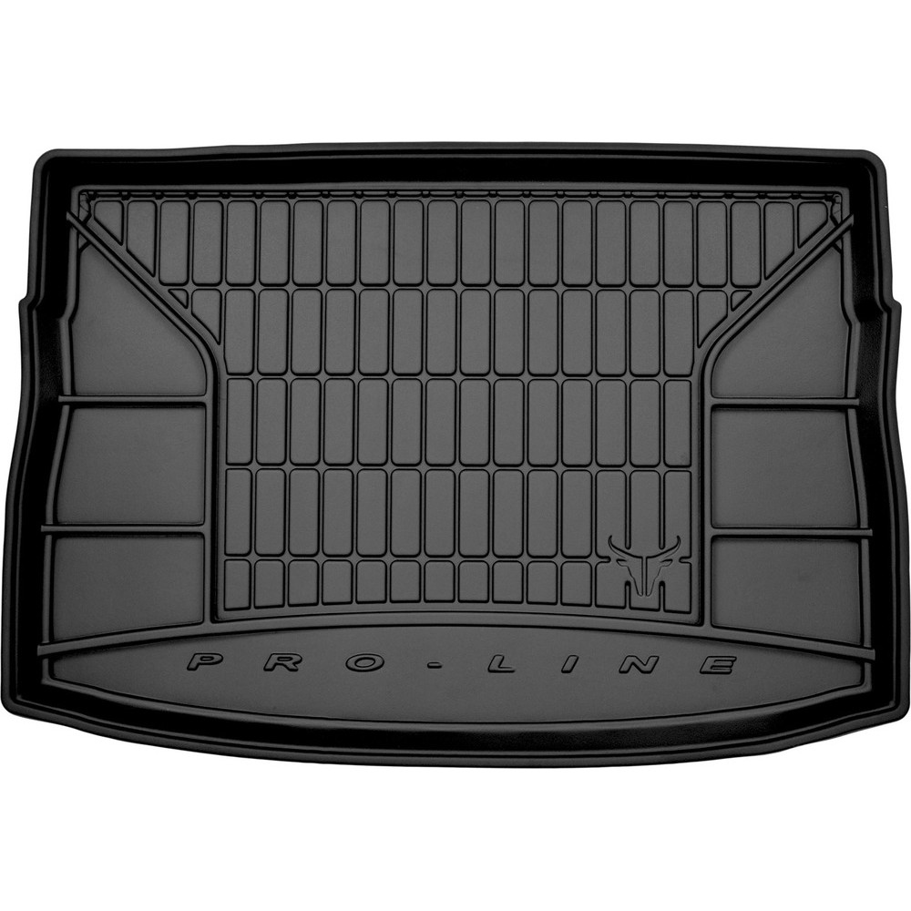Гумовий килимок в багажник Volkswagen Golf (mkVII) 2012-2021 (хетчбек)(верхний уровень) (Frogum Proline Premium)