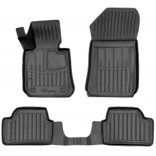 3D килимки для BMW 1 (E87) (2004-2011) з бортиками 30 мм (Stingray)
