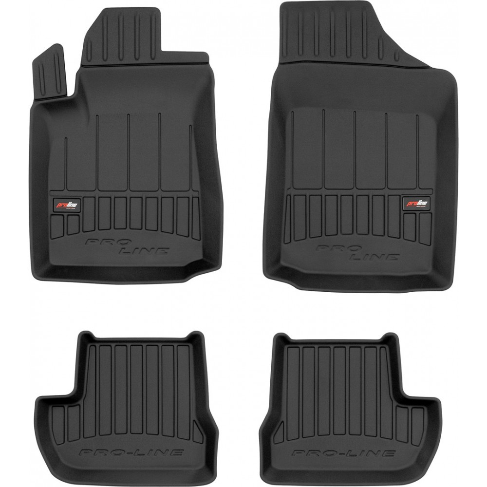 Гумові килимки в салон Citroen C2 (mkI) 2003-2009 (Frogum Proline Premium)