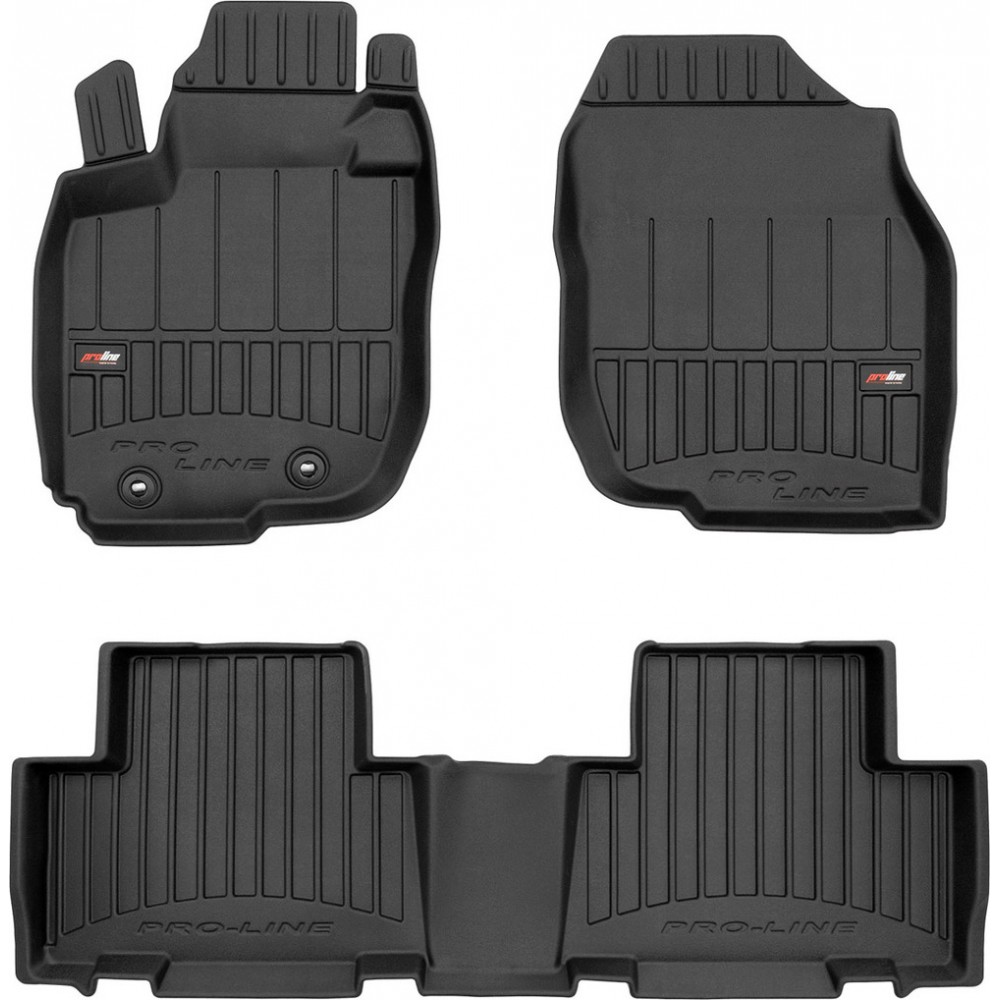 Гумові килимки в салон Toyota RAV4 (mkIII) 2005-2012 (Frogum Proline Premium)