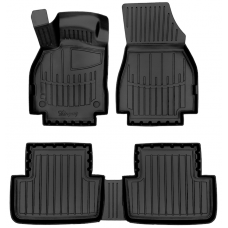 3D килимки для Renault Megane II (2002-2009)  з бортиками 30 мм (Stingray)