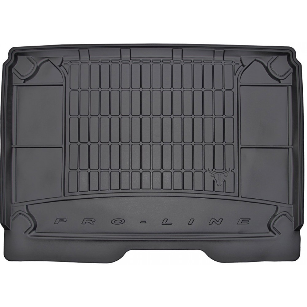 Гумовий килимок в багажник Citroen Berlingo (mkII) 2008-2018 (пассажирский) (Frogum Proline Premium)