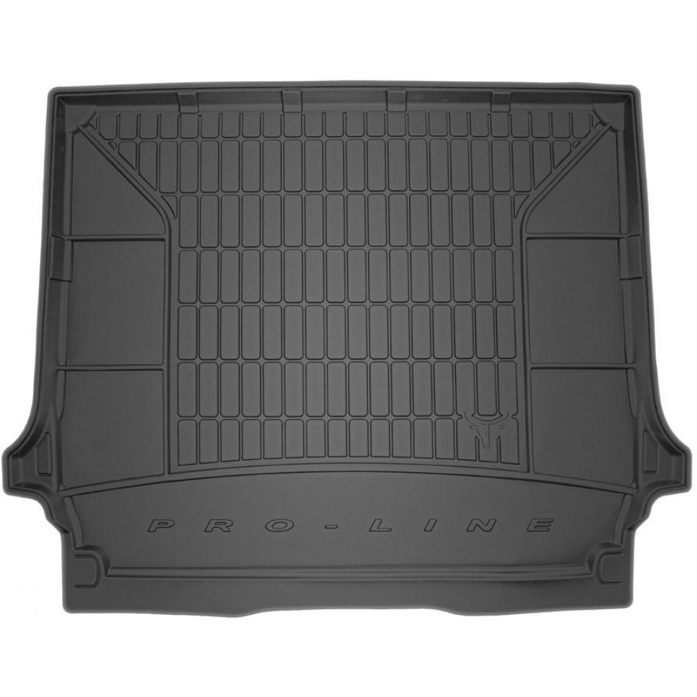 Гумовий килимок в багажник Citroen C4 Grand Picasso (mkI) 2006-2013 (7 мест)(сложенный 3 ряд) (Frogum Proline Premium)