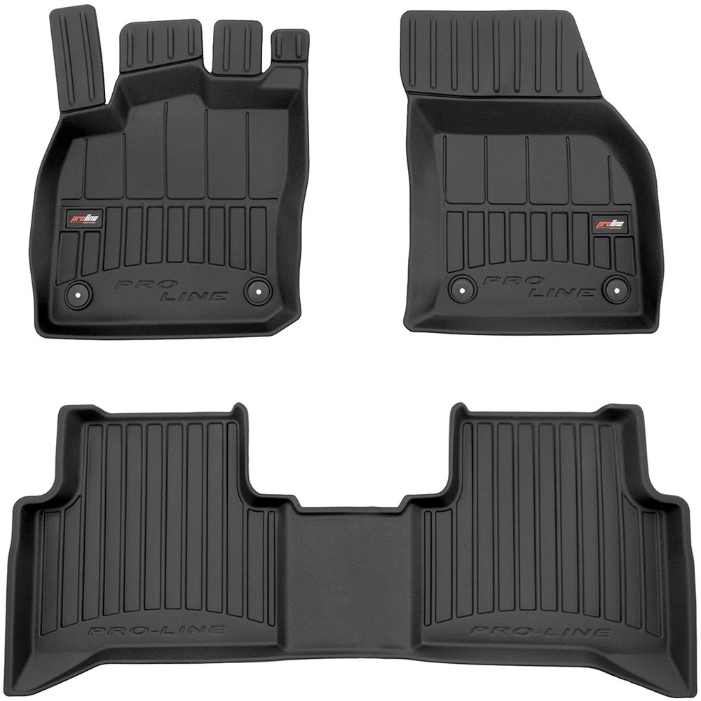 Гумові килимки в салон Volkswagen Touran (mkII) 2015→ (Frogum Proline Premium)