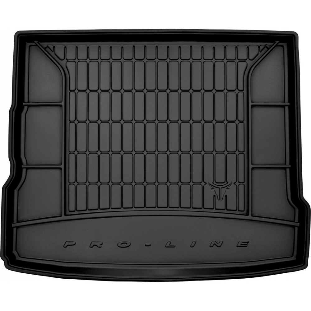 Гумовий килимок в багажник Audi Q3/RS Q3 (mkI) 2011-2018 (верхний уровень) (Frogum Proline Premium)